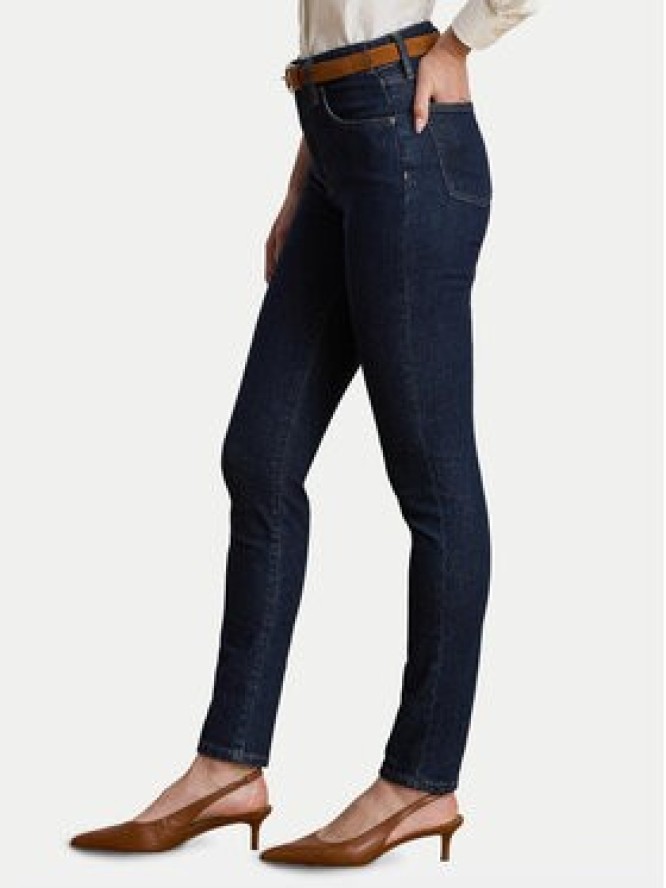 LAUREN RALPH LAUREN Jeansy 200960600001 Granatowy Slim Fit