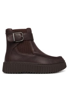 Clarks Botki Torhill Buckle 26327987 Brązowy