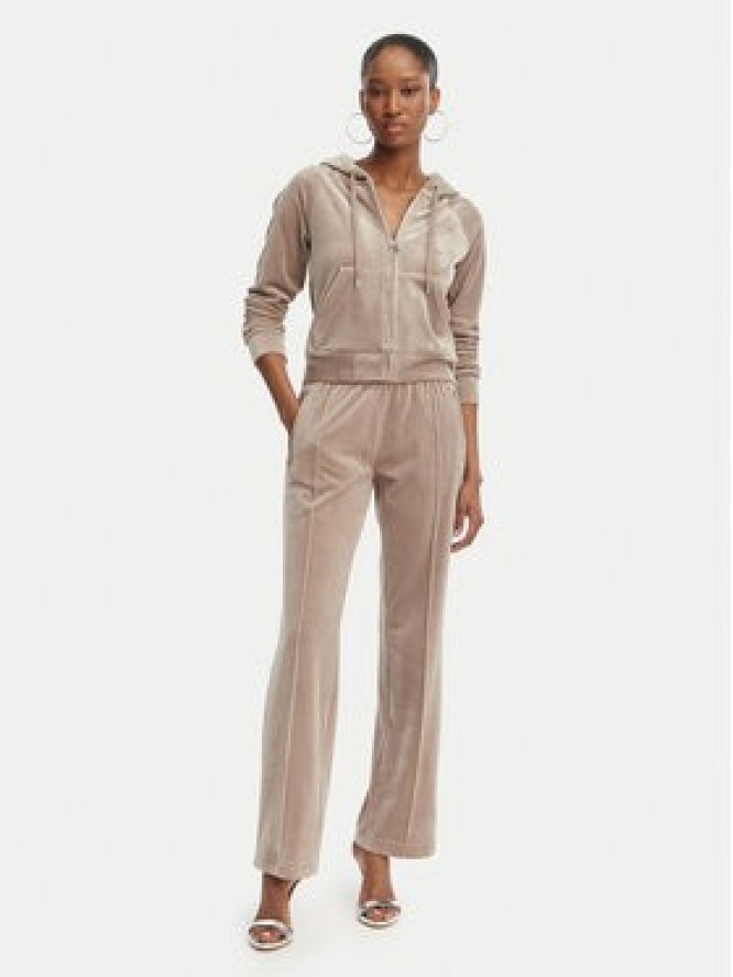 Juicy Couture Spodnie dresowe Tina JCWBJ126327 Beżowy Straight Leg