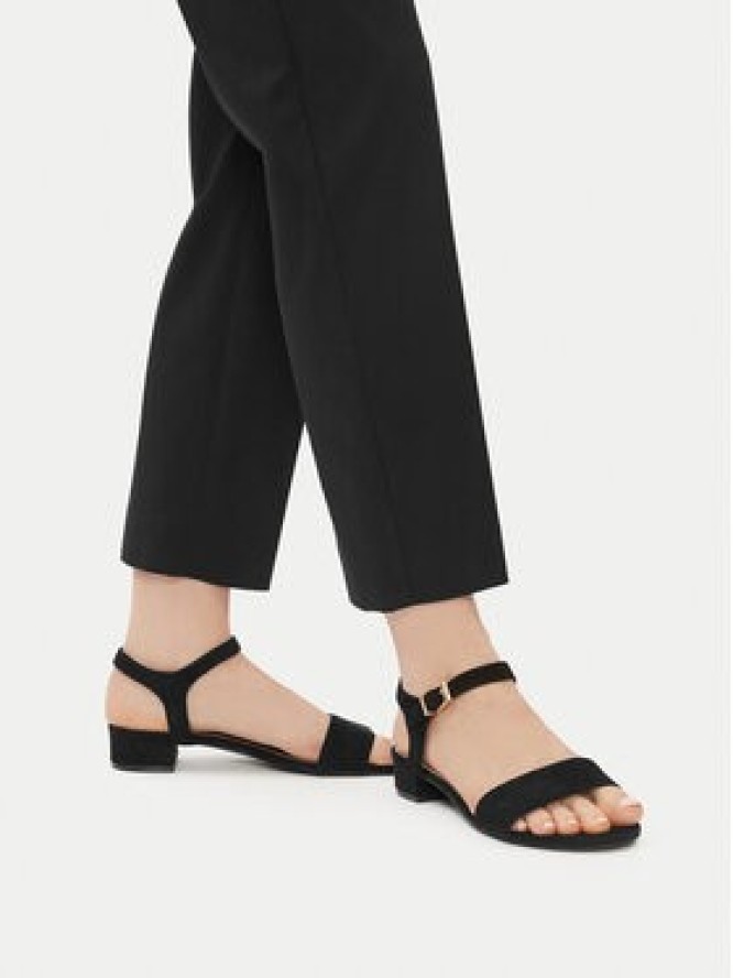 JENNY Sandały WS21167-01 Czarny