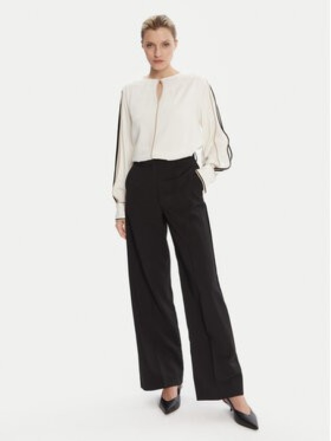 BOSS Bluzka Banariah 50546147 Écru Regular Fit