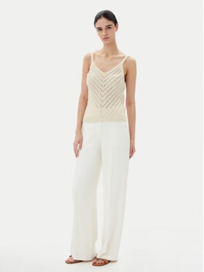 Vero Moda Top Peru 10326463 Beżowy Regular Fit