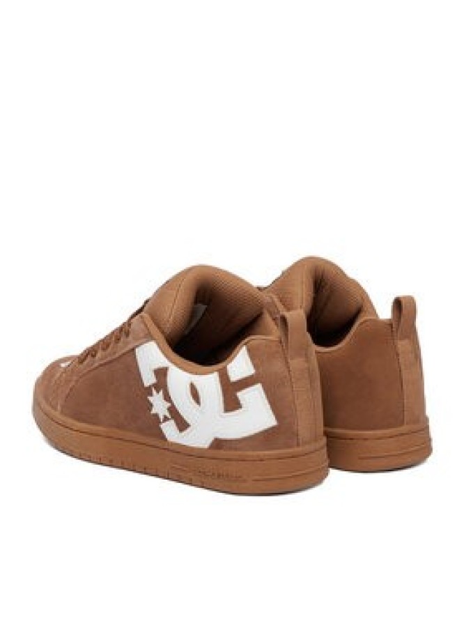 DC Shoes Sneakersy CEOWB-V5-10118 Brązowy jasny