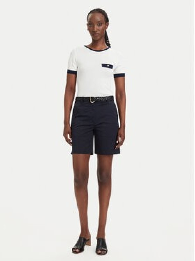 Gant Szorty materiałowe 4020130 Granatowy Regular Fit