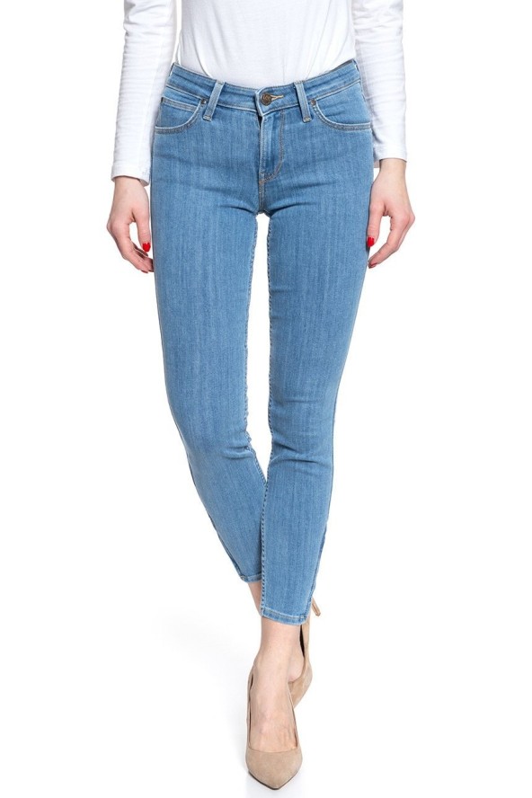 SPODNIE DAMSKIE LEE SCARLETT CROPPED FRESH NEO L30CPFML 112106369