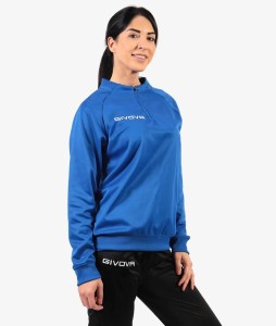 Bluza piłkarska dla dorosłych Givova Maglia Tecnica niebieska