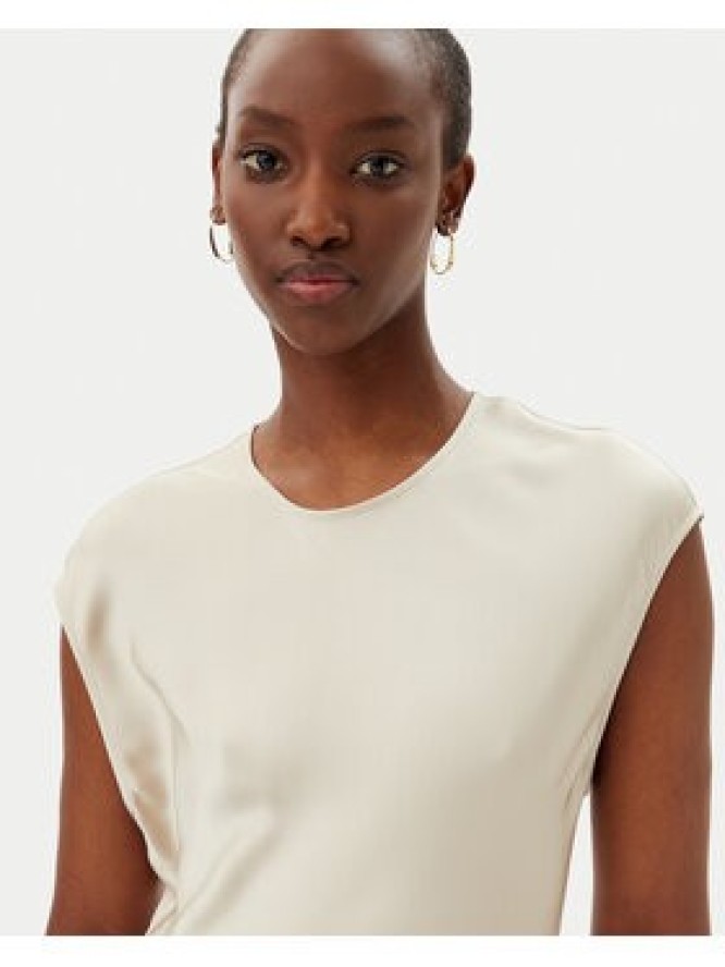 MAX&Co. Sukienka koktajlowa Legume 2516221024200 Écru Regular Fit