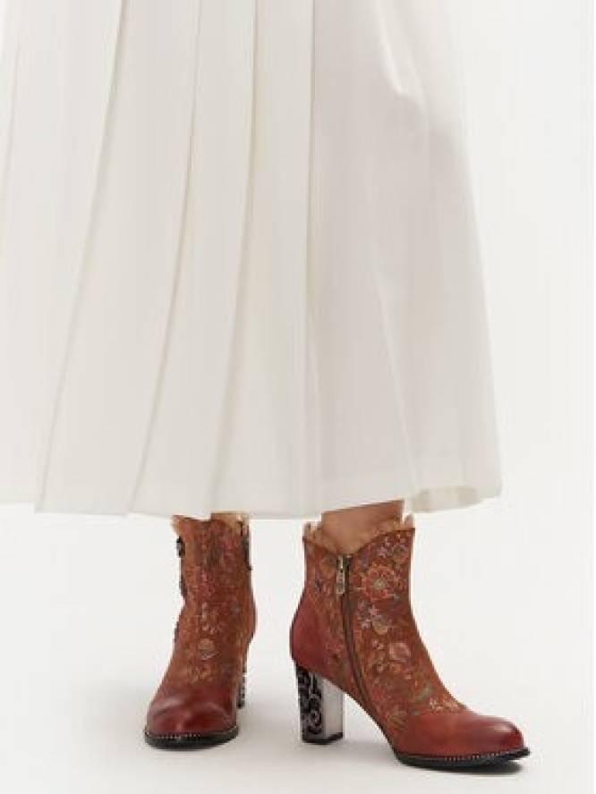 Laura Vita Botki Ledao 14 Brązowy