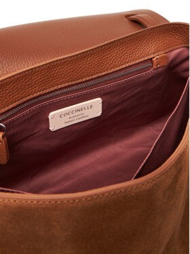 Coccinelle Torebka Toc Coccinellenikla Suede Bim E1 TOC 18 01 01 Brązowy