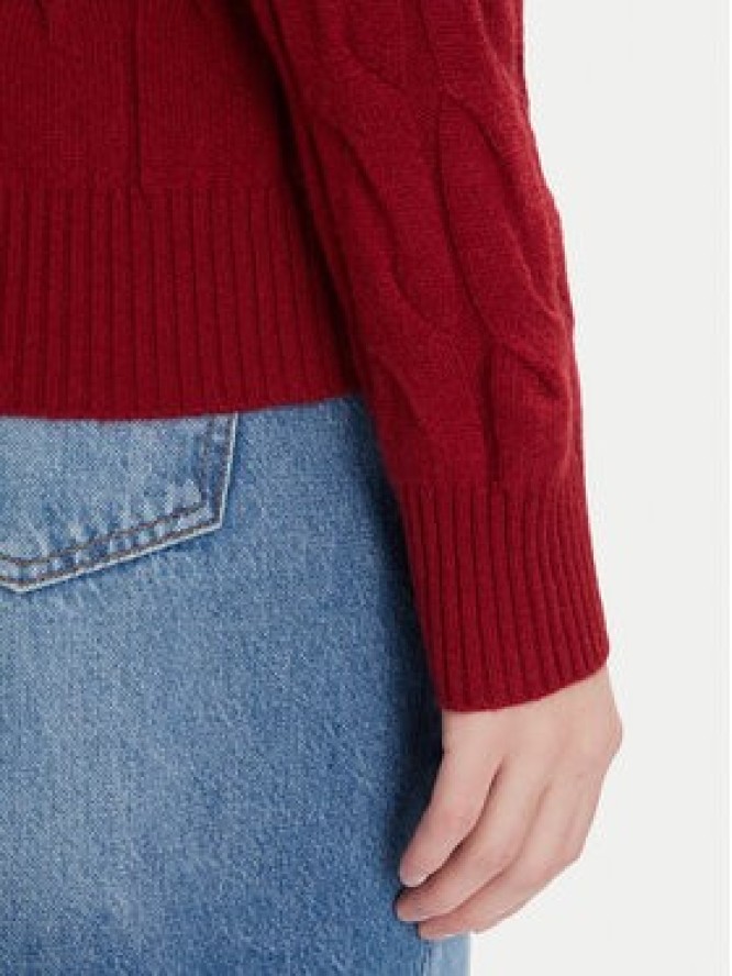 Tommy Hilfiger Sweter WW0WW43586 Czerwony Regular Fit