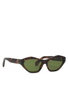 Off-White Okulary przeciwsłoneczne OERI13H Brązowy