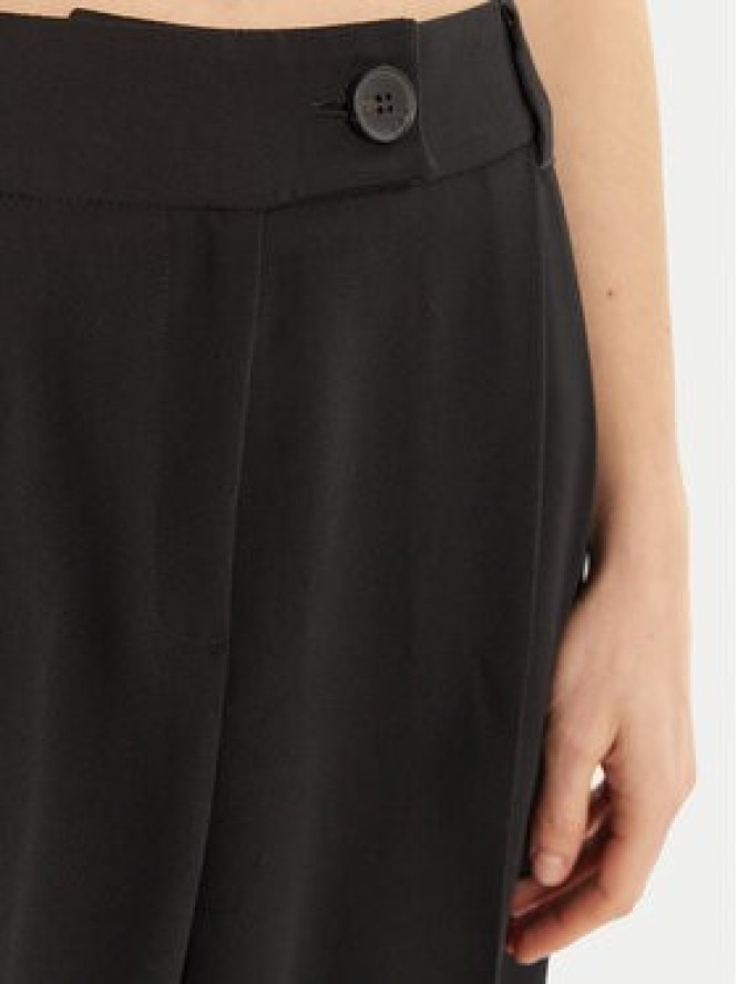 Marella Spodnie palazzo Olinto 2513131053 Czarny Wide Leg