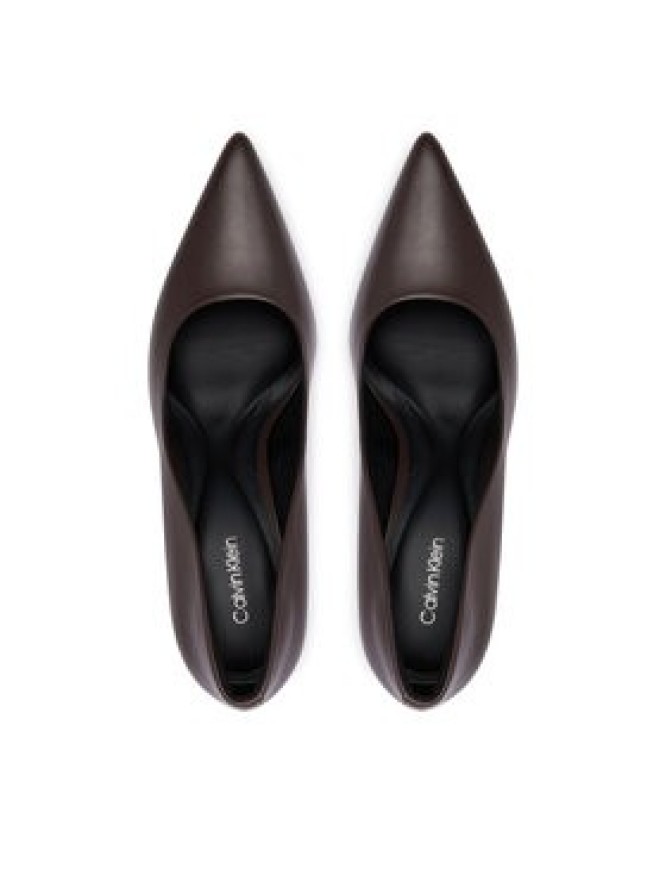 Calvin Klein Szpilki Ess Stiletto 90 HW0HW02608 Brązowy