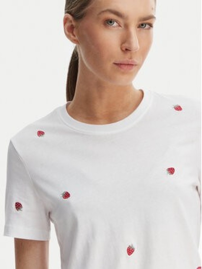 ONLY T-Shirt Ketty 15288473 Biały Regular Fit
