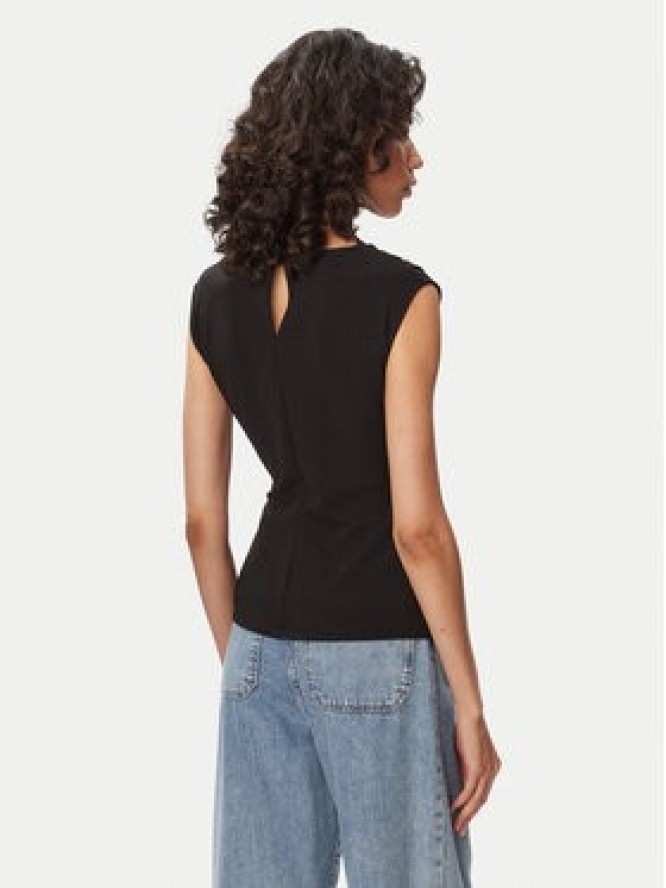 French Connection Bluzka Zion 769C5 Czarny Slim Fit