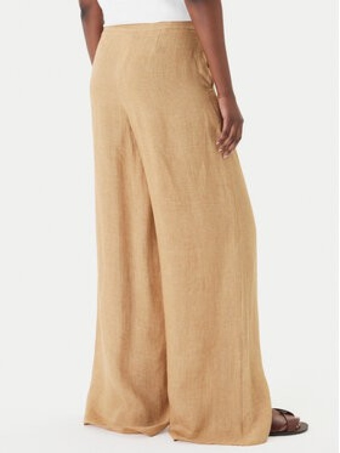 Marella Spodnie palazzo Ottelia 2613131062 Beżowy Wide Leg