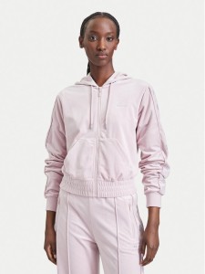 Guess Bluza V6BQ07 K6301 Różowy jasny Regular Fit