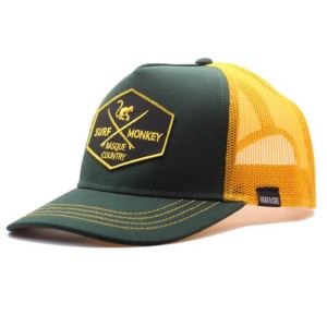 Czapka Trucker - 5 Paneli / Dorośli / Jeden rozmiar (Granatowy/Żółty)