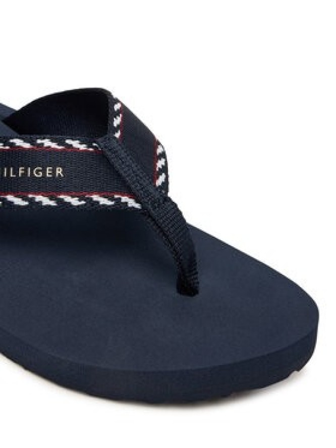 Tommy Hilfiger Japonki Webbing Beach Sandal FW0FW09038 Granatowy