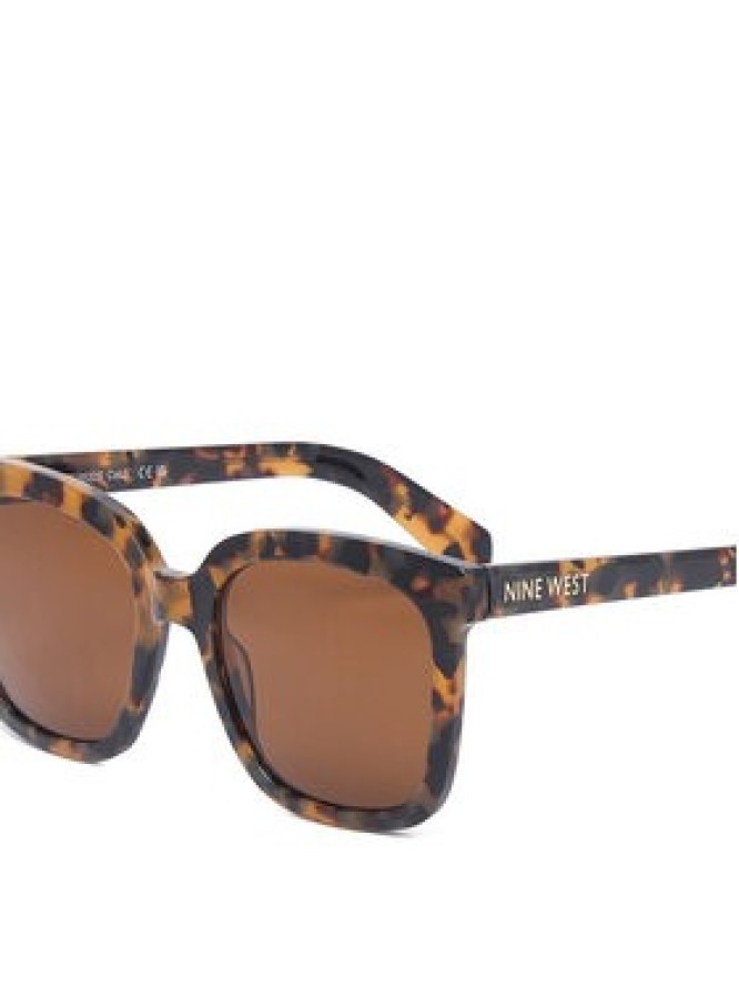 Nine West Okulary przeciwsłoneczne CEO-NW6622S Brązowy jasny