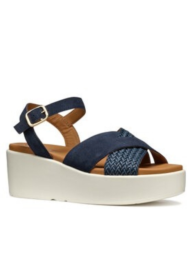 Geox Sandały D Xand 2.2S D55M1B 00022 C4002 Granatowy