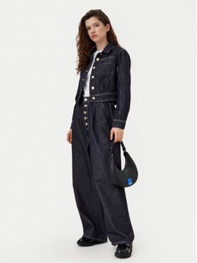 KARL LAGERFELD Jeansy A1W10133 Granatowy Loose Fit