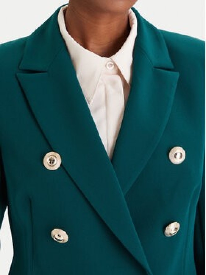 Rinascimento Marynarka CFC0126227003 Zielony Slim Fit