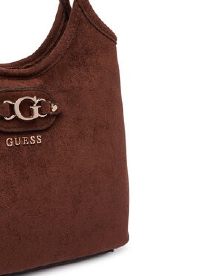 Guess Torebka Samantha Mini HWSG23 13750 Brązowy