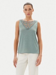 JDY Top Dodo 15296246 Zielony Regular Fit