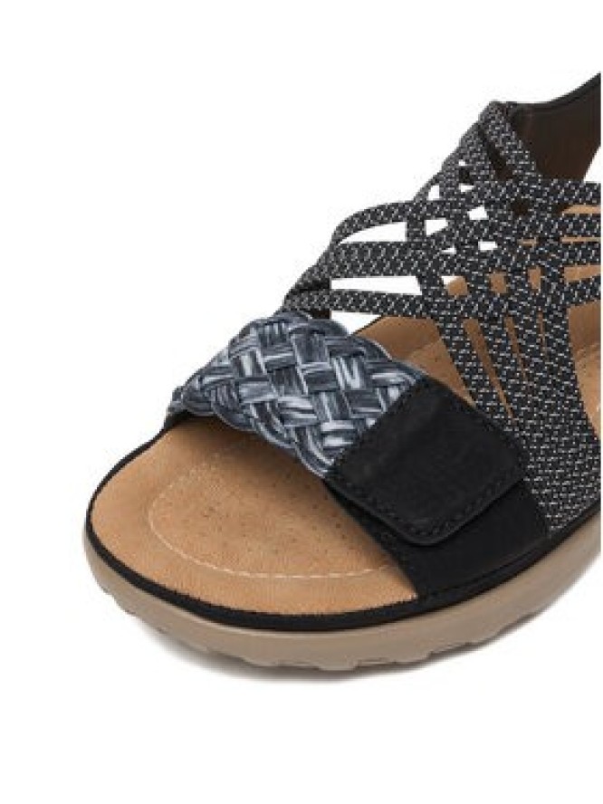 Rieker Sandały CEO-64889-00 Czarny