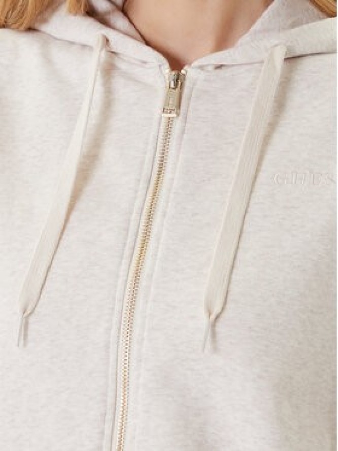 Guess Bluza O5RQ01 KCO31 Beżowy Regular Fit