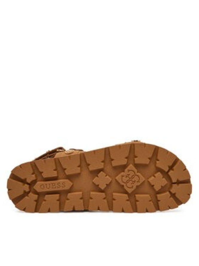Guess Sandały FLPFLO ESU03 Brązowy