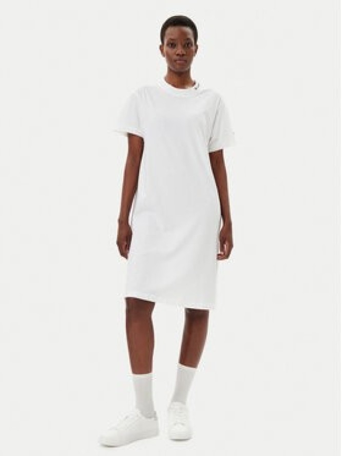 Champion Sukienka codzienna 117782 Biały Loose Fit