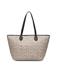 Valentino Torebka Logo VBSA1F02 Beżowy