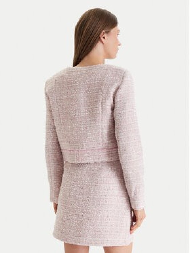 Guess Marynarka W6RL54 WJ632 Różowy Regular Fit