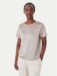 Weekend Max Mara Bluzka Zona 2615941011 Beżowy Relaxed Fit