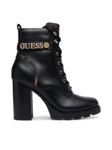 Guess Botki FLFNEE ELE10 Czarny