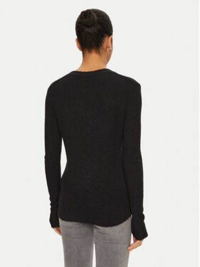 Liu Jo Sweter WF4431 MA49P Czarny Regular Fit