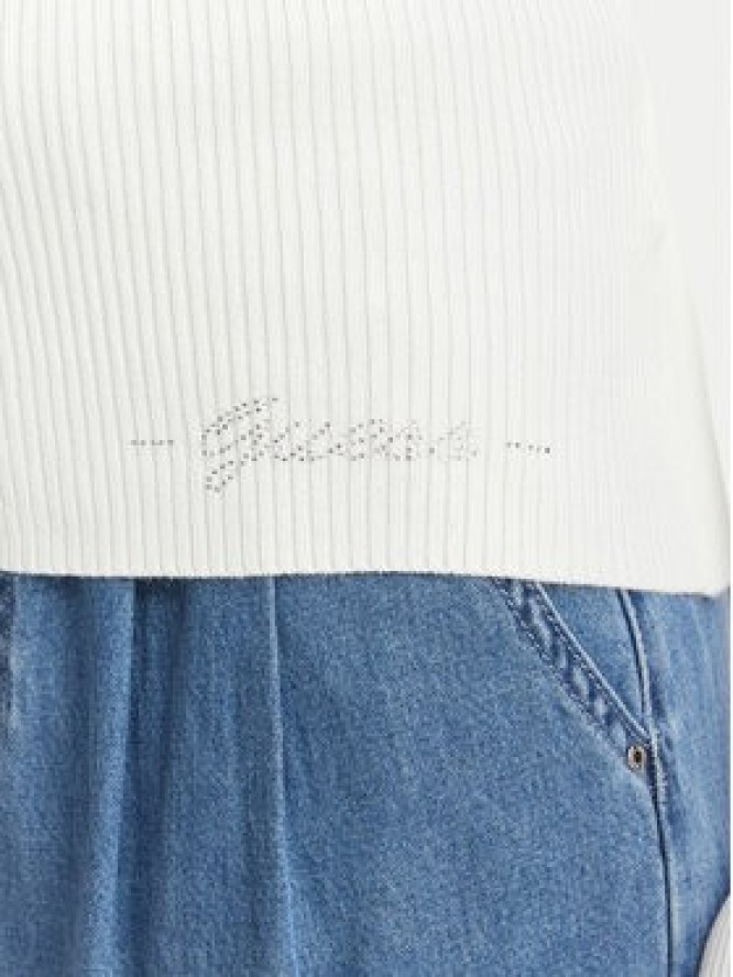 Guess Golf W6BR29 Z1417 Kremowy Slim Fit