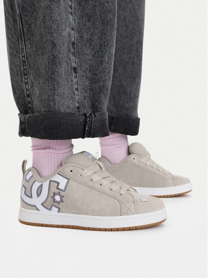 DC Shoes Sneakersy CEOWB-V5-10116 Szary