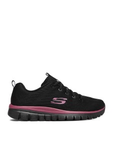 Skechers Sneakersy C-GRACEFUL 12615 BKMV Czarny