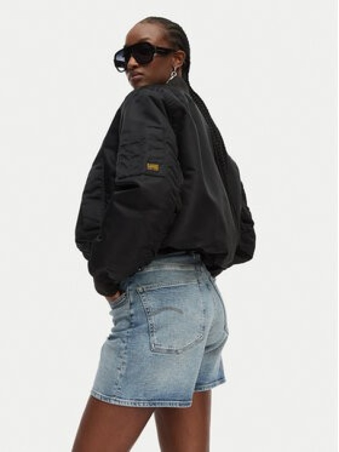 G-Star Raw Szorty jeansowe Clean Edge D28386-E205 Niebieski jasny Regular Fit