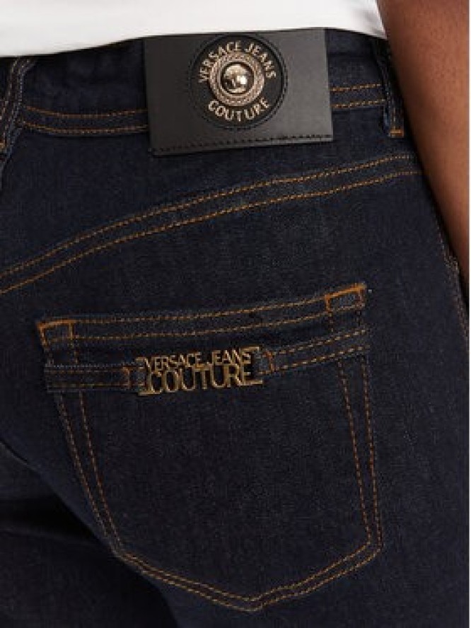 Versace Jeans Couture Jeansy 79HAB5J1 CDW02 Granatowy Tapered Fit