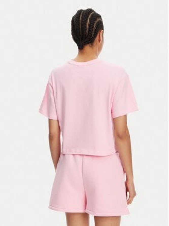 Hunter T-Shirt Abby HARW0059251 Różowy Boxy Fit