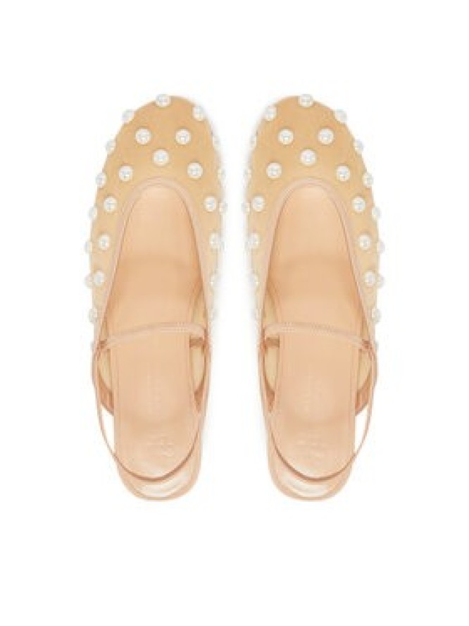 Weekend Max Mara Sandały 2515521155600 Beżowy