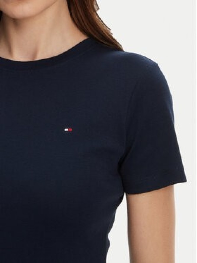 Tommy Hilfiger Sukienka codzienna New Cody WW0WW42721 Granatowy Slim Fit