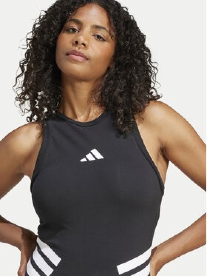 adidas Top Future Icons 3-Stripes JC5418 Czarny Slim Fit