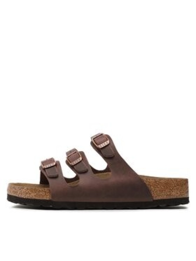 Birkenstock Klapki Florida 53901 Brązowy