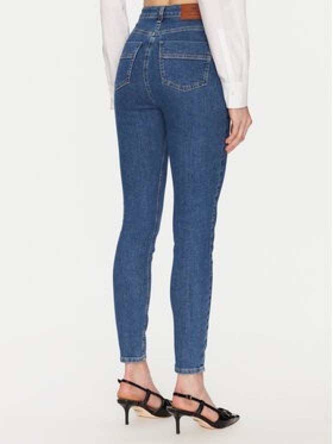 Elisabetta Franchi Jeansy PJ-86I-51E2-V320 Granatowy Regular Fit