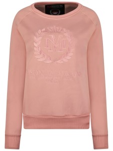 Maison Montaigne Bluza "Fimosai" w kolorze szaroróżowym rozmiar: M